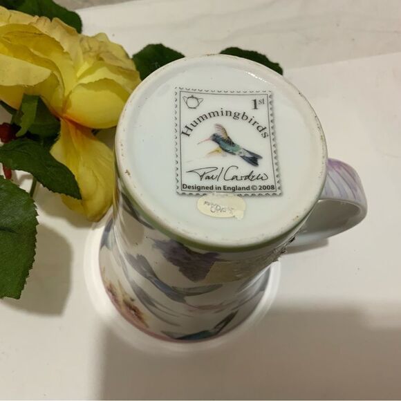 Paul Cardew hummingbirds Mug Coffee/Tea Cup Designed in England G11 - Picture 6 of 7